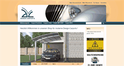 Desktop Screenshot of design-carport.eu
